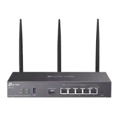 Router Omada VPN   SDN Multi-WAN Gigabit   1 Puerto WAN SFP Gigabit   1 Puerto WAN RJ45 Gigabit   2 Puertos LAN RJ45