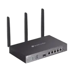 Router Omada VPN   SDN Multi-WAN Gigabit   1 Puerto WAN SFP Gigabit   1 Puerto WAN RJ45 Gigabit   2 Puertos LAN RJ45