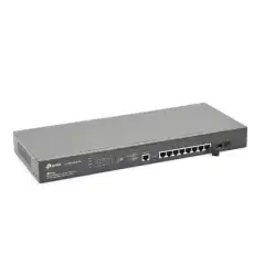 Switch L2+ Omada PoE+   8 Puertos PoE+ MultiGigabit 2.5G   2 Puertos SFP+ 10G   2 Puertos Consola (RJ45 y microUSB)