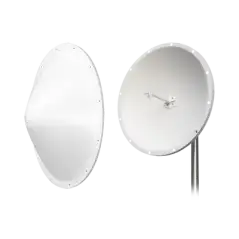 Kit de Antena y radomo ganancia de  28 dBi rango de frecuencia extendida (4.9 a 6.5 GHz) conectores N-Macho incl
