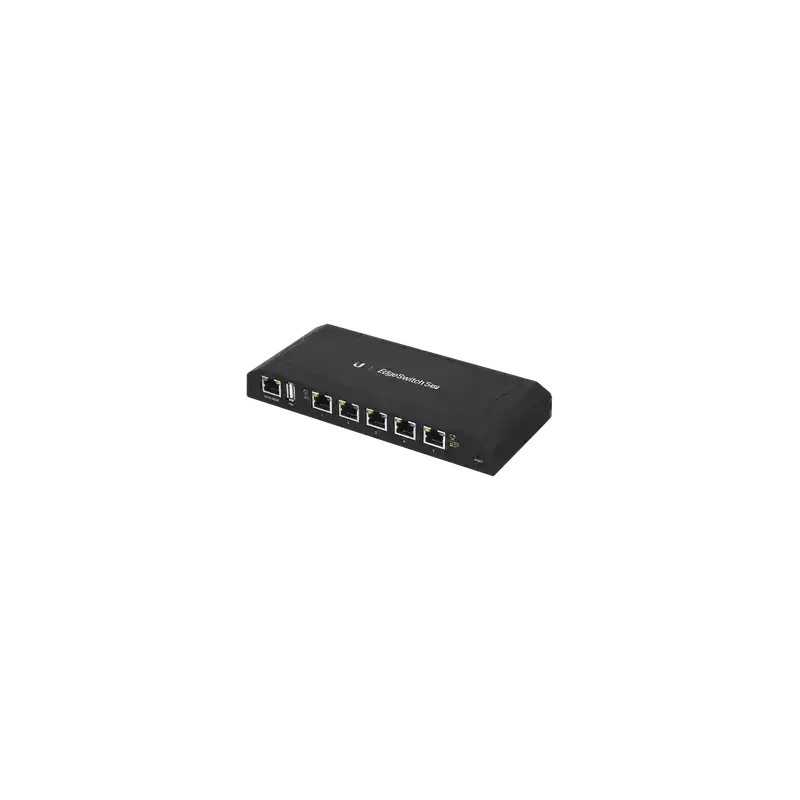EdgeSwitch 5XP Administrable de 5 Puertos Gigabit PoE de 24 V Pasivo con funciones avanzadas de Capa 2 EdgeSwitch 5XP Administrable de 5 Puertos Gigabit PoE de 24 V Pasivo con funciones avanzadas de Capa 2