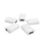 5 Unidades del Adaptador PoE Ubiquiti de 24 VDC 0.5 A con puerto Gigabit color blanco 5 Unidades del Adaptador PoE Ubiquiti de 24 VDC 0.5 A con puerto Gigabit color blanco