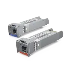 UFiber Módulo SFP+ transceptor MiniGibic MonoModo 10 Gbps distancia 10 km un conector LC. Incluye 2 piezas