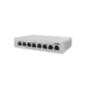 Switch UniFi Administrable capa 2 de 8 Puertos Gigabit (7 Ethernet y 1 PoE Pasivo 48V) Switch UniFi Administrable capa 2 de 8 Puertos Gigabit (7 Ethernet y 1 PoE Pasivo 48V)