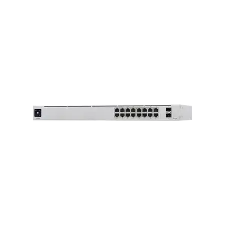 UniFi Switch USW-16-POE Gen2 Capa 2 de 16 puertos (8 puertos PoE 802.3af at + 8 puertos Gigabit) + 2 puertos 1G SFP