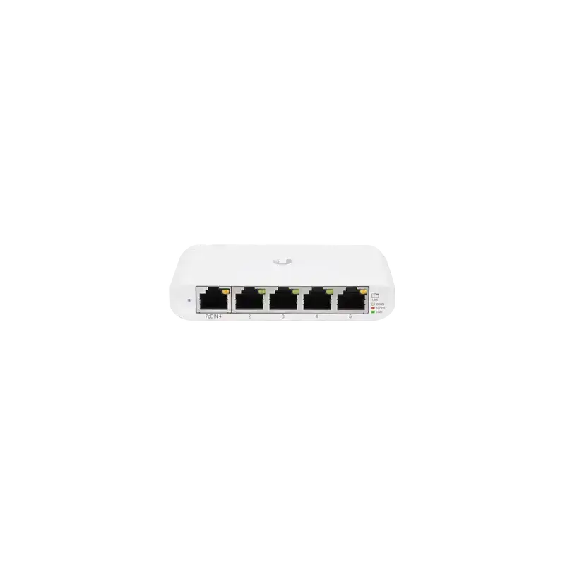 Switch UniFi Administrable Compacto de 5 Puertos 10 100 1000 Mbps soporta entrada de PoE 802.3af at Switch UniFi Administrable Compacto de 5 Puertos 10 100 1000 Mbps soporta entrada de PoE 802.3af at