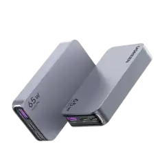 Cargador Ultra Slim 65W Nexode Pro  Diseño de Pared Plano   3 Puertos de Carga Rápida   2 USB-C   1 USB-A   Tecnolog