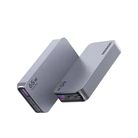Cargador Ultra Slim 65W Nexode Pro  Diseño de Pared Plano   3 Puertos de Carga Rápida   2 USB-C   1 USB-A   Tecnolog