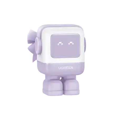 Cargador RobotGaN de 65W Serie Nexode   3 Puertos de Carga Rápida   2 USB-C   1 USB-A   PD 3.0   QC 4.0   Carga Inte