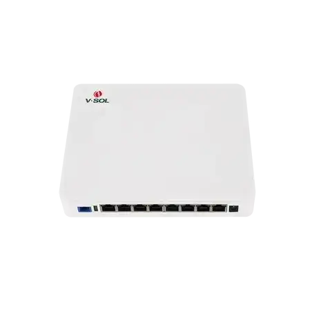 ONU Dual EPON GPON   8 Puertos PoE 802.3at Gigabit   Wi-Fi Doble banda 2.4 y 5 GHz    1 Puerto SC UPC