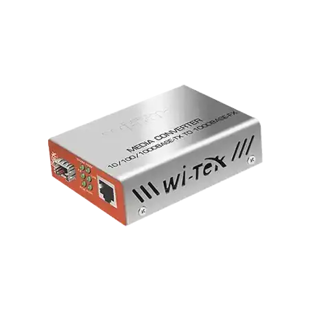 Convertidos de medios   1 puerto RJ45 100 1000 Mbps PoE Out 802.3af at   1 SFP 1000Mbps   hasta 25 Km