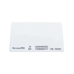 Tarjeta Dual   Proximidad 125 KhZ (tipo EM)+ MIFARE 13.56 Mhz 1Kb