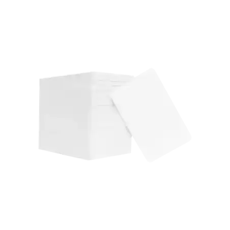 Paquete de 100 tarjetas PVC