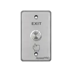 Botón de cabeza plana   Exterior IP65   Estético