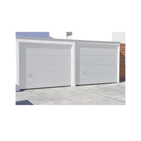 Sección para puerta de Garage Lisa Color blanco Para GARAGE88 Estilo Americana.