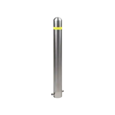 Bolardo Fijo de Acero Inoxidable de 900 mm de Altura