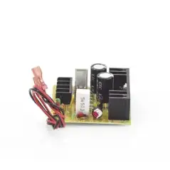 Fuente de Poder 6Vcc 12Vcc y 24Vcc con Opción a Respaldo de Batería   Venta en Bolsa Protectora de Plástico