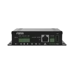 Gateway para Voceo IP SIP  Entrada de audio (3.5mm) salida de amplificador integrado de hasta 30W puerto USB (reprod