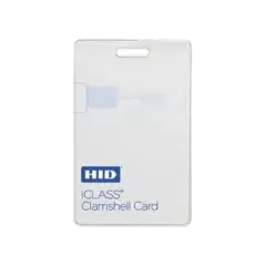 Tarjeta iClass Clamshell (Gruesa)   2 k memoria   Garantía de por Vida