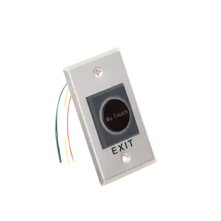 Botón Sin Contacto   Indicador LED   NO   NC   Interior   Acero Inoxidable