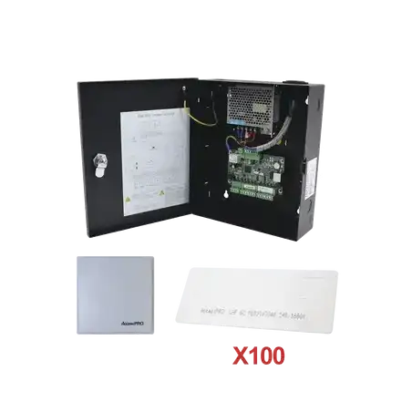 Kit para automatizar 1 ACCESO VEHICULAR con STICKERS en Parabrisas de vehiculos   Incluye Panel  lector y 100 sticke