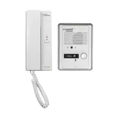 Kit de audio portero con un auricular (expandible hasta 3 auriculares)