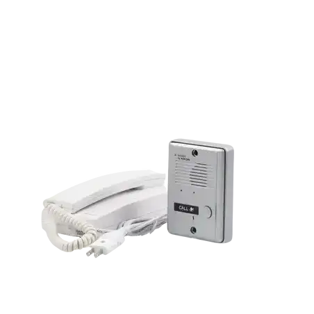 Kit de audio portero con un auricular (expandible hasta 3 auriculares)