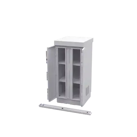 Gabinete de Seguridad de Lámina Galvanizada  para Almacenamiento de Baterías (Hasta 6 baterías PL110D12).