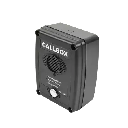 Callbox Intercomunicador Inalámbrico Serie Q7 en Color Negro