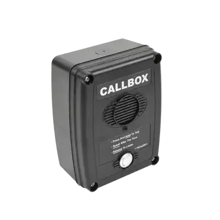 Callbox Intercomunicador Inalámbrico Serie Q7 en Color Negro
