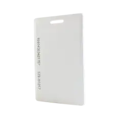 Tarjeta de proximidad estándar perforada (gruesa) fabricada con el PVC más resistente de la industria