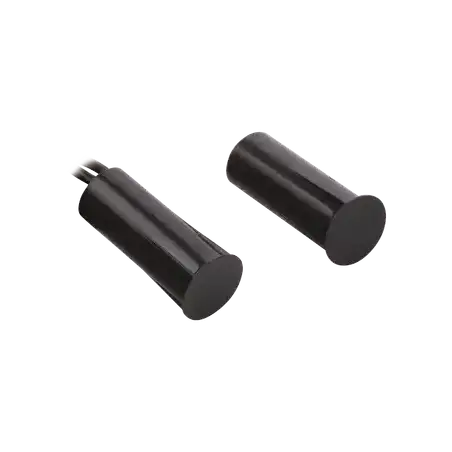 Contacto magnético para puertas y ventanas aluminio y madera de empotrar color café  GAP: 19mm
