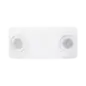 Luz de Emergencia Dual LED 520lm uso rudo montaje en pared o techo batería de respaldo incluida Luz de Emergencia Dual LED 520lm uso rudo montaje en pared o techo batería de respaldo incluida