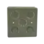 Caja Cuadrada de 1 2 3 4 para PVC Conduti Pesado. Caja Cuadrada de 1 2 3 4 para PVC Conduti Pesado.