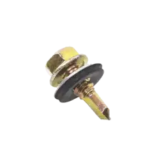 Tornillo Punta Broca Sello Montado 6.4 X 25 mm (1 4 X 1) Caj. C 100pz.
