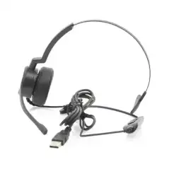 Diadema ProA Mono Audio HD micrófono con cancelación de ruido adicional conexión vía USB compatibilidad con Micr