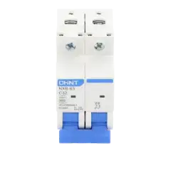 Pastilla para Riel Din 2 Polos 32 Amp Vca:110 415v 6kA Catálogo: NXB632PC32 Serie: NXB 63.