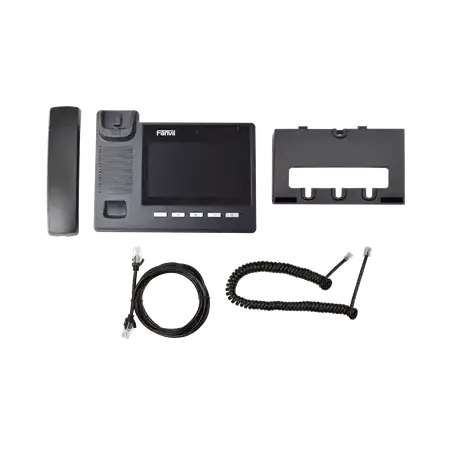 Teléfono IP Ejecutivo Para 6 Líneas SIP con Video Conferencia HD720 Pantalla Multi-Touch Voz HD y Conferencia de 1