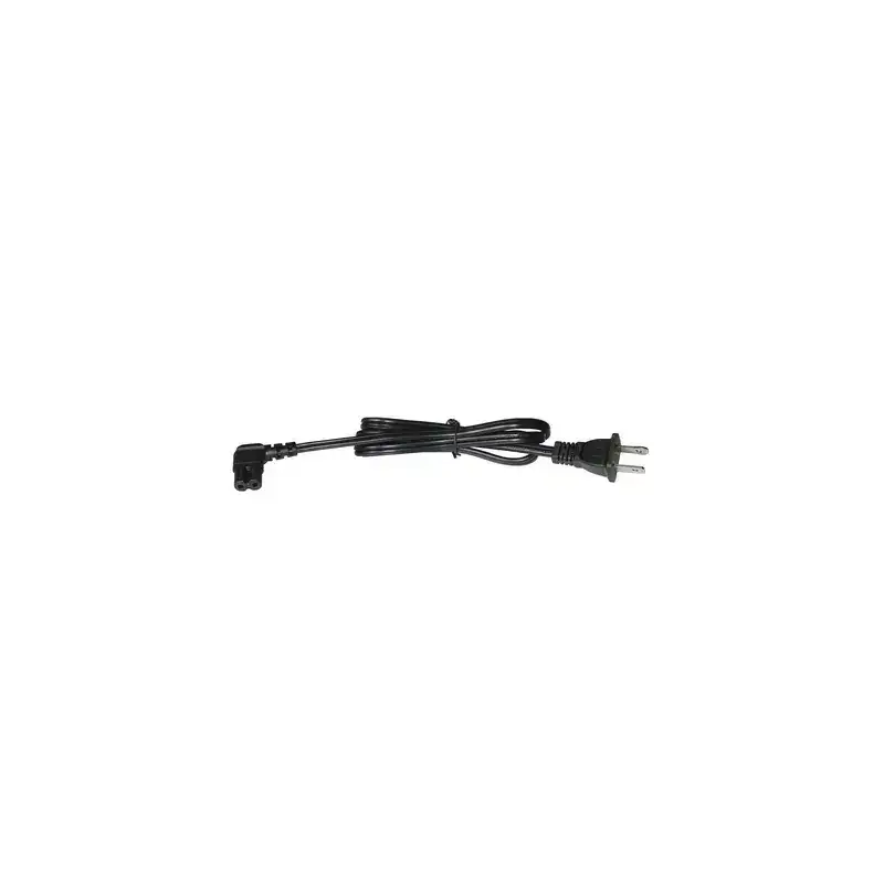 Cable de Alimentación Eléctrica para 120 240 Vca 1 Metro 2 Clavijas tipo Americano Conector en Forma tipo L Cable de Alimentación Eléctrica para 120 240 Vca 1 Metro 2 Clavijas tipo Americano Conector en Forma tipo L