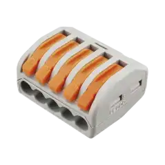 Conector Compacto para 1 Cable de Entrada 4 Cables de Salida   Cables Compatibles 12AWG 28AWG
