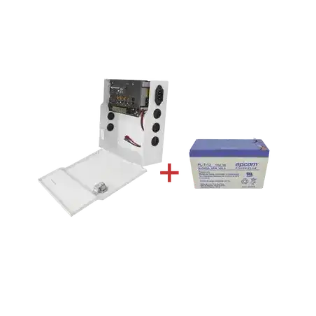 Kit   Fuente PLK12DC4ABK  + Batería incluída PL712