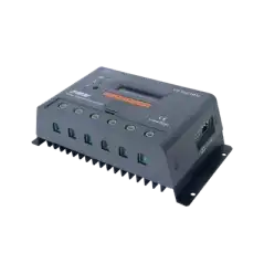 Controlador Solar de Carga y Descarga PWM 12 24V 30A con Display Parámetros Configurables