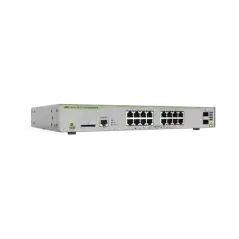 Switch PoE+ Administrable CentreCOM GS970M Capa 3 de 16 Puertos 10 100 1000 Mbps + 2 SFP Gigabit 247 W