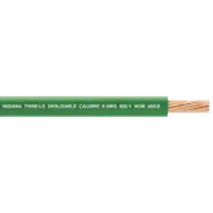 Cable Eléctrico de Cobre Recubierto THW LS Calibre 14 AWG 19 Hilos Color Verde (100 metro)