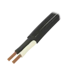 Cable Eléctrico de Uso Rudo 2 Hilos Calibre 18 AWG Hasta 600 V. Rollo de 100 m.