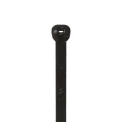 Cincho de Nylon 6.6 Dome Top Con Lengüeta de Bloqueo de Acero Inoxidable 203 mm largo x 4.7mm ancho Color Negro Exte