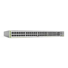 Switch PoE+ Administrable CentreCOM GS980M Capa 3 de 48 puertos 10 100 1000Mbps + 4 SFP Gigabit 740 W