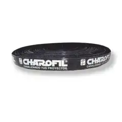Rollo de Cinta Strap 20 mm de Ancho 25 metros de Largo Color Negro