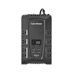 UPS de 825 VA 450 W Topología Línea Interactiva Entrada 120 Vca NEMA 5 15P Tipo Gabinete Compacto Con 8 Tomas NEMA 5
