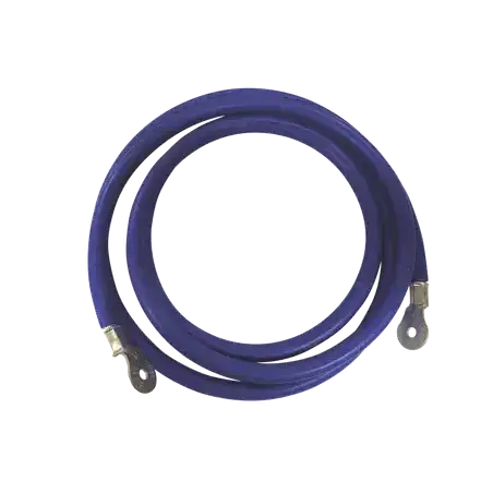 Cable para Baterías  2.2 m Azul Calibre 2 AWG con Terminales de Ojo en Ambos Extremos